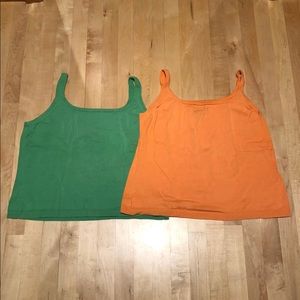 Pack of 2 Eddie Bauer Tank Tops. Size: XL